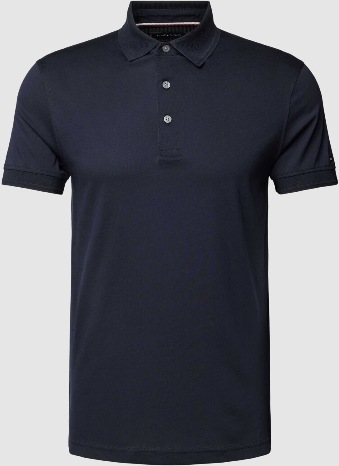 Tommy Hilfiger Regular fit polo shirt with logo stitching dark blue MW0MW31545