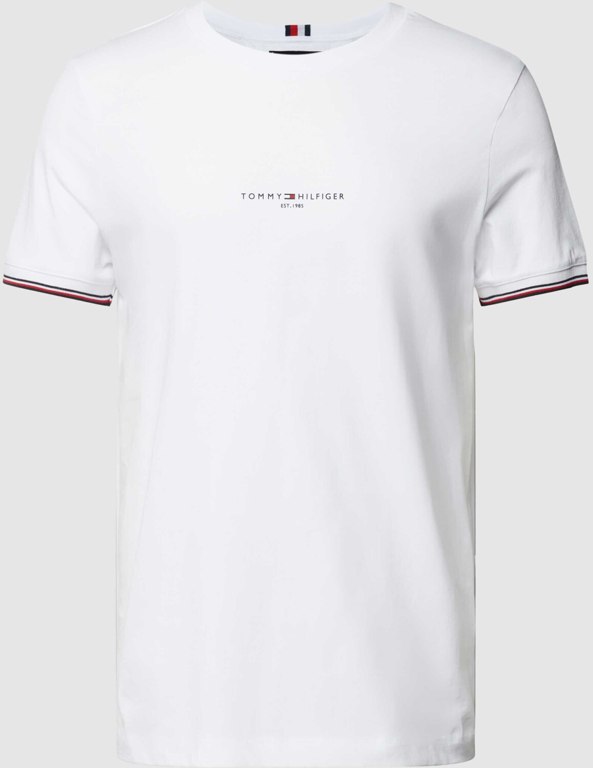 Tommy Hilfiger T-shirt with label print white MW0MW32584