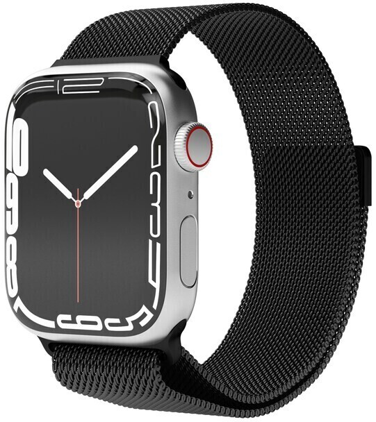 Vonmahlen Milanese Loop Apple Watch 42 44 45 49mm Black ab 18 90 Preisvergleich bei idealo