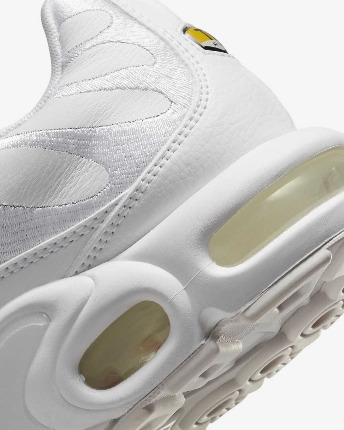 Nike air max plus white and gold womens top