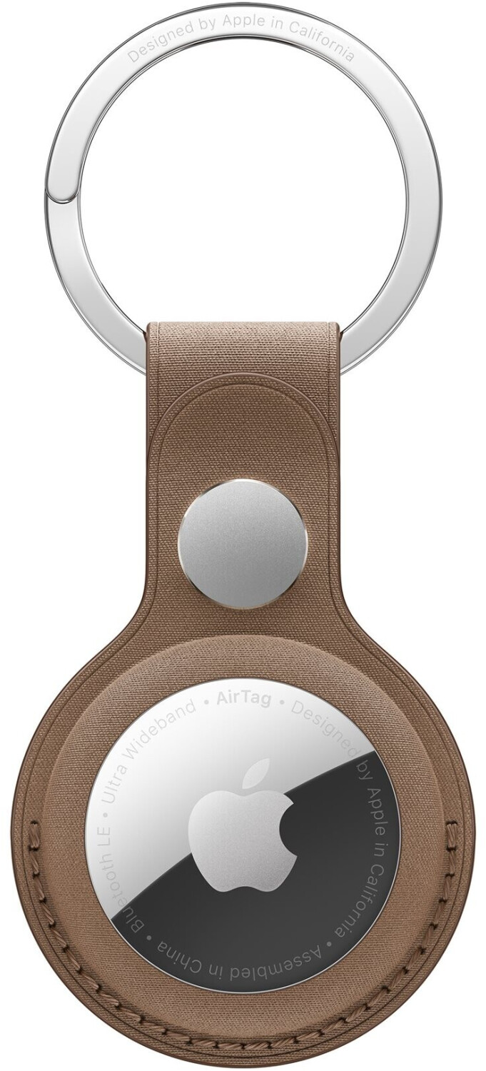 Apple Airtag FineWoven Key Ring Taupe Taupe