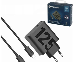 Motorola OEM TurboPower 10W Rapid Charger With 3.3ft USB-C To A Cable - Original, Fast Charging