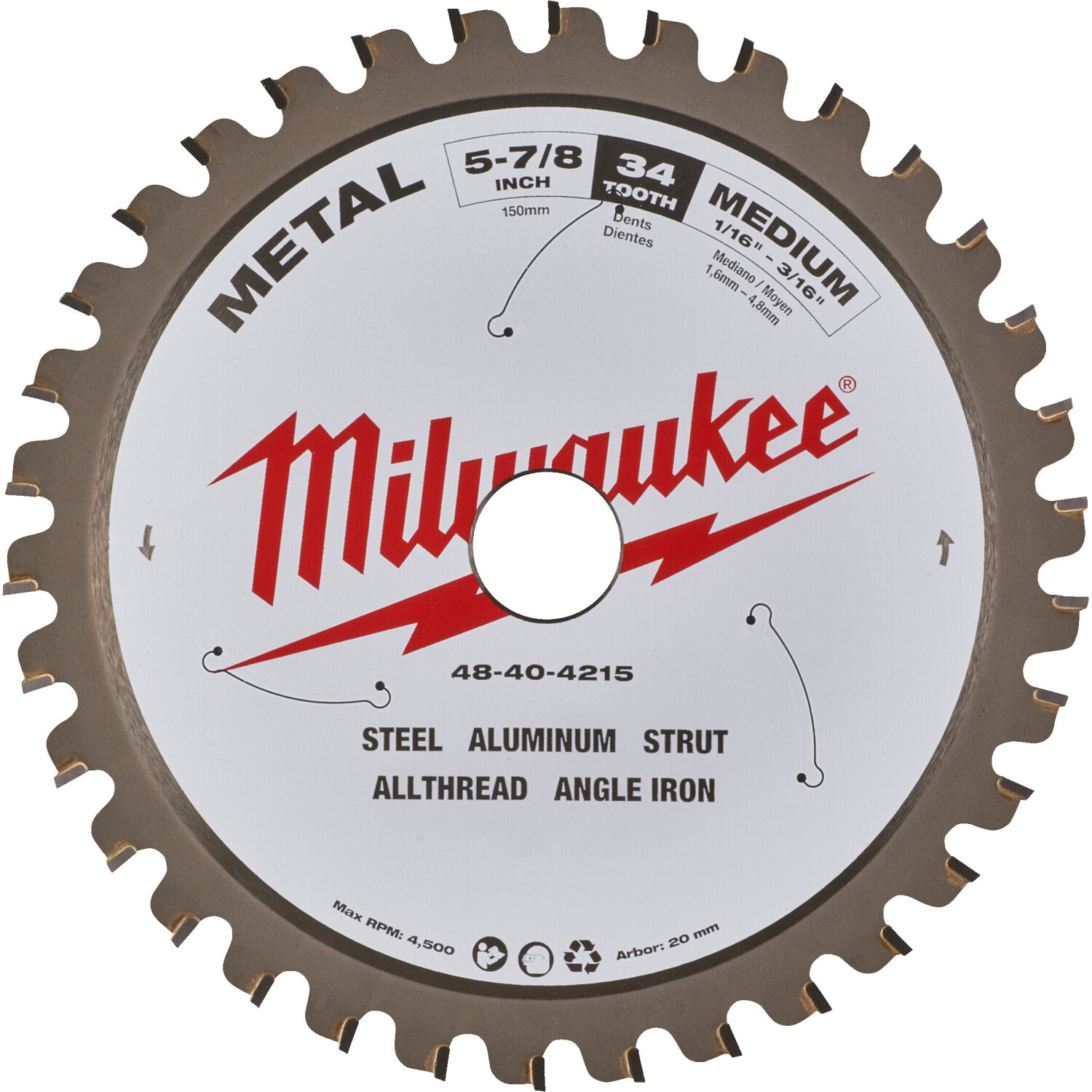 Milwaukee 135/20mm 48404070