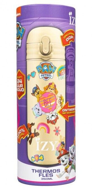 Izy Kids Edelstahl-Trinkflasche isoliert - Paw Patrol - Friends Furever 350ml