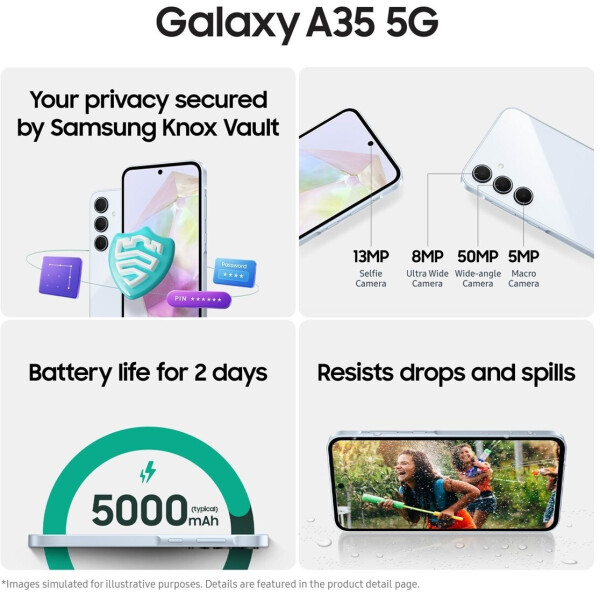 Samsung Galaxy A35 128GB Awesome Navy, Bild 6