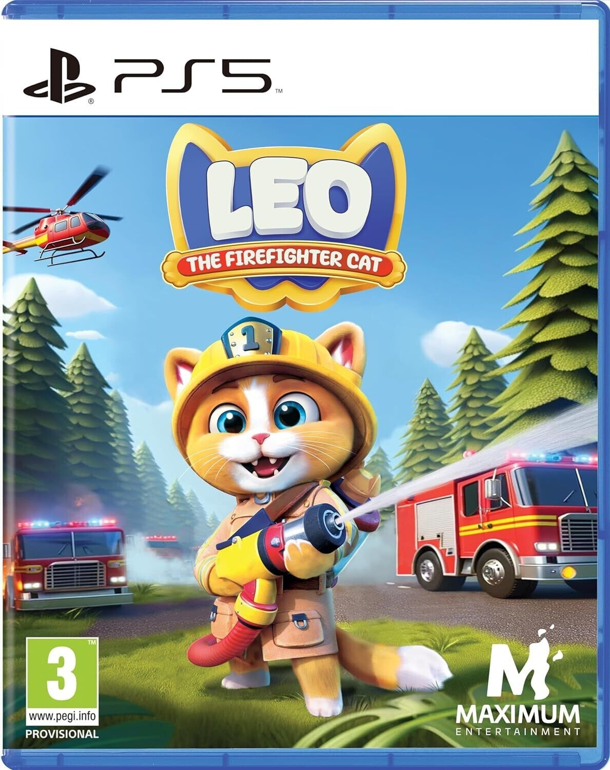 Leo: The Firefighter Cat