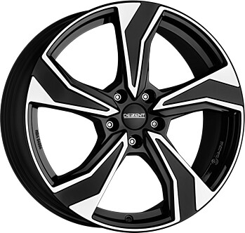 Dezent KB (6.5x16) black polished