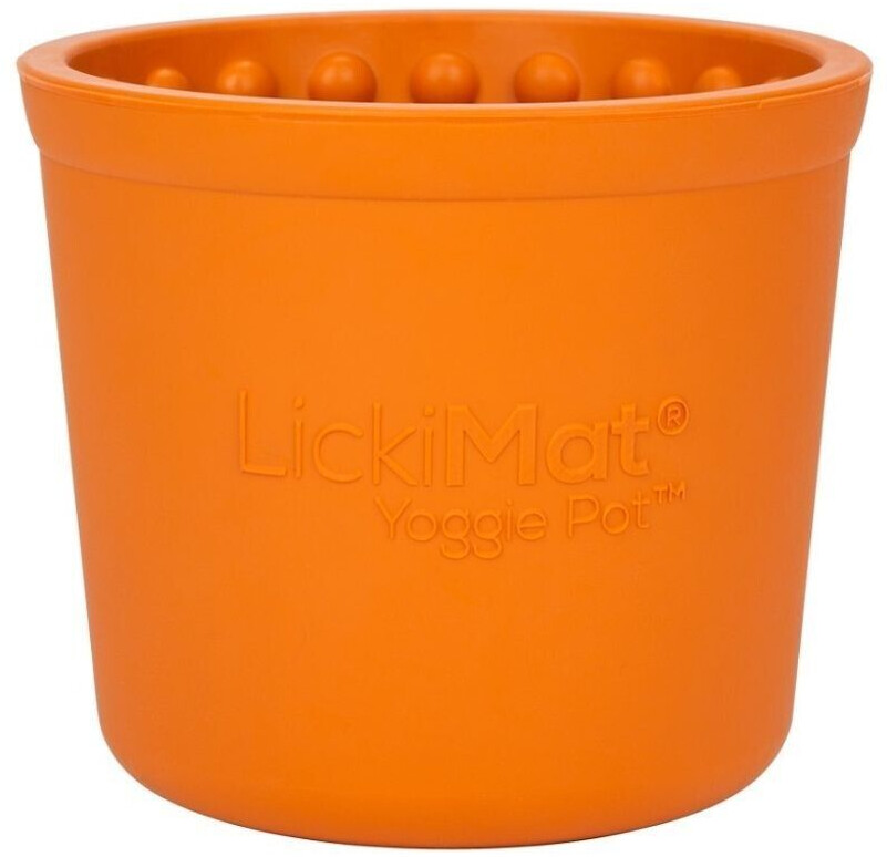 LickiMat Gamelle anti-glouton Orange