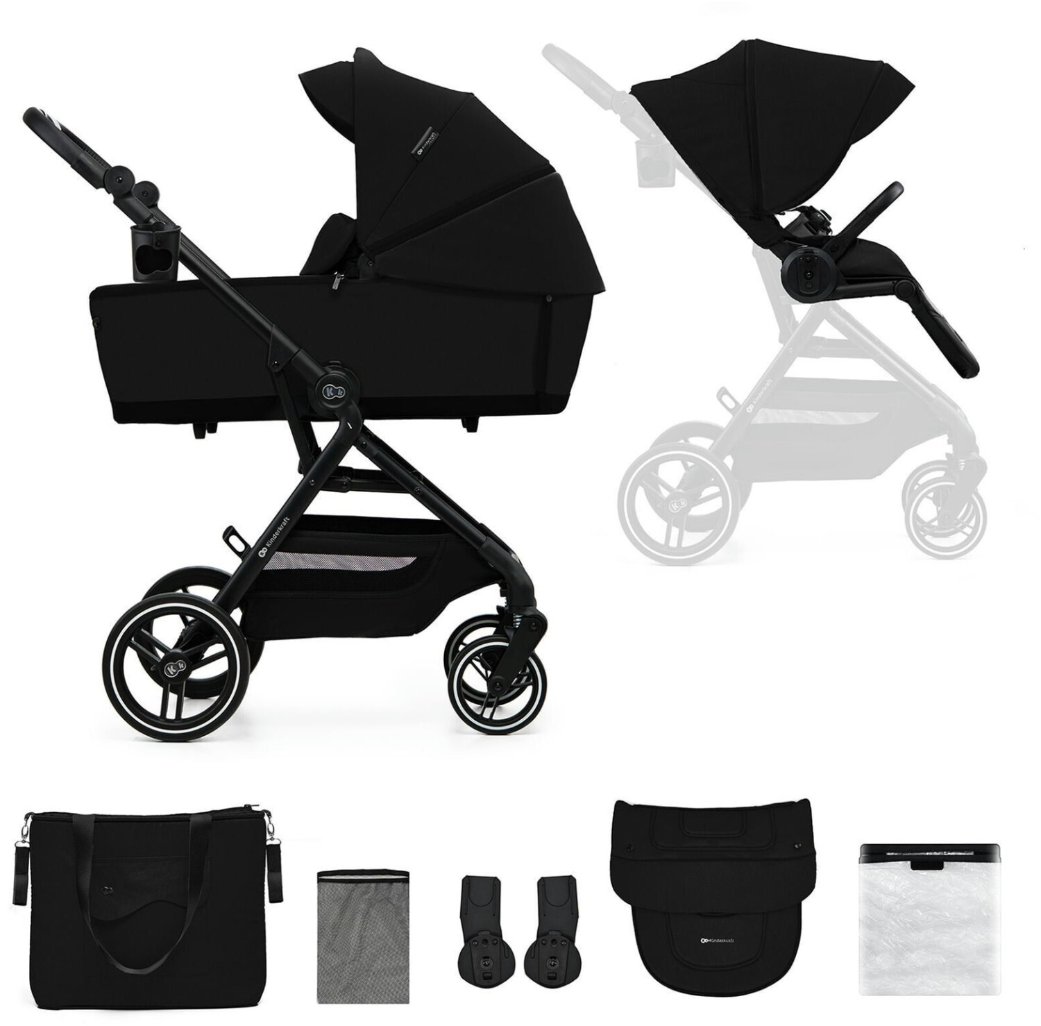 Kinderkraft Yoxi 2in1 black