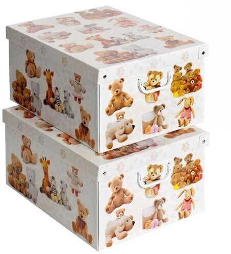 Kanguru Storage box 50x39x24cm 2 pcs. soft toys