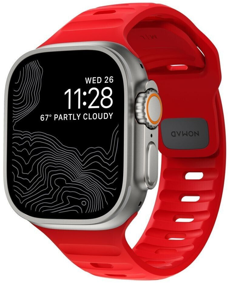 Nomad Sport Band 42/44/45/49mm Night Watch Red