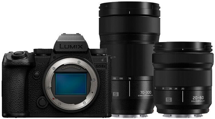Panasonic Lumix DC-S5IIX Kit 20-60mm + 70-300mm