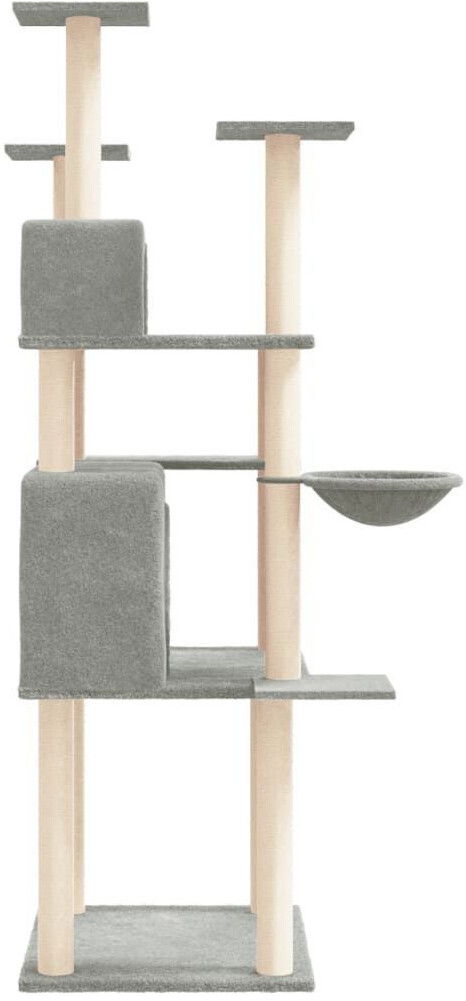 vidaXL Arbre à chat light grey