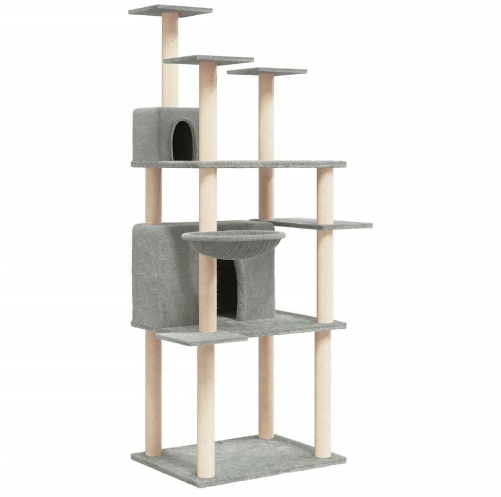 vidaXL Arbre à chat light grey