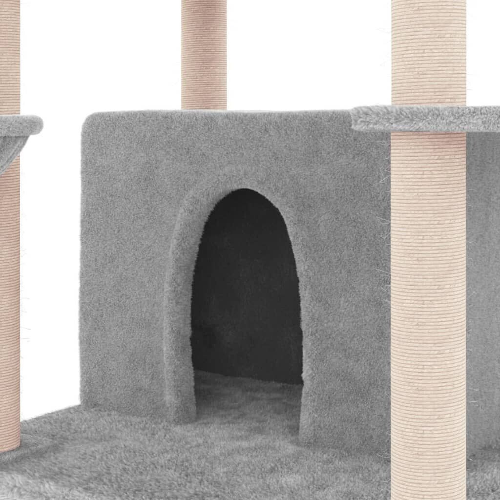 vidaXL Arbre à chat light grey