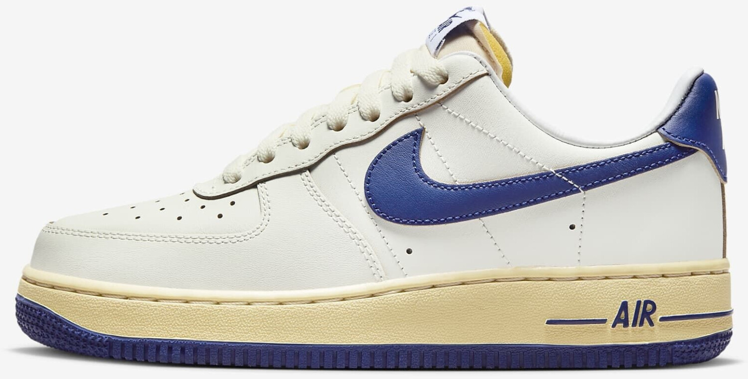 Nike Air Force 1 07 Women sail pale vanilla gold suede deep royal blue a 72 00 oggi Migliori prezzi e offerte su idealo