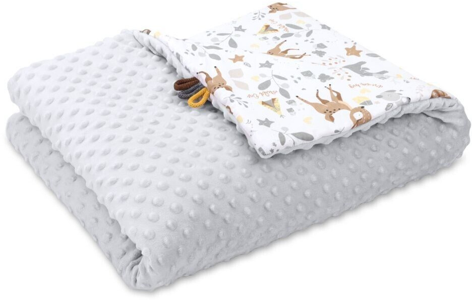 Totsy Baby Stroller blanket Minky 75x100cm deer