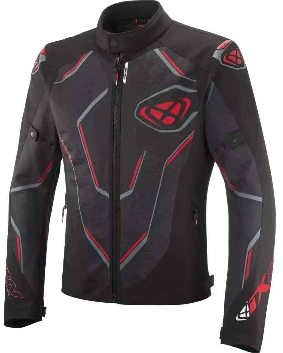 IXON Blouson Demoniak noir/rouge