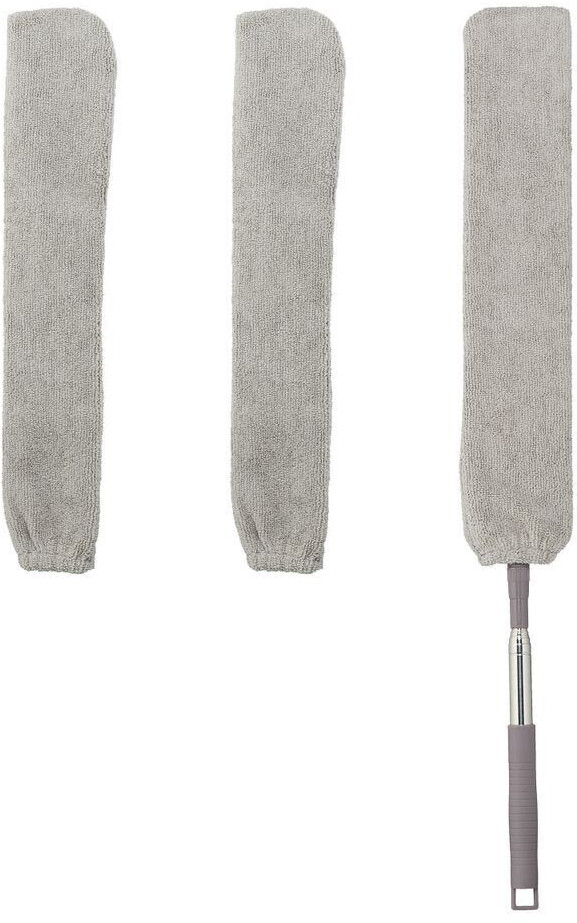 Relaxdays Flat feather duster with telescopic rod