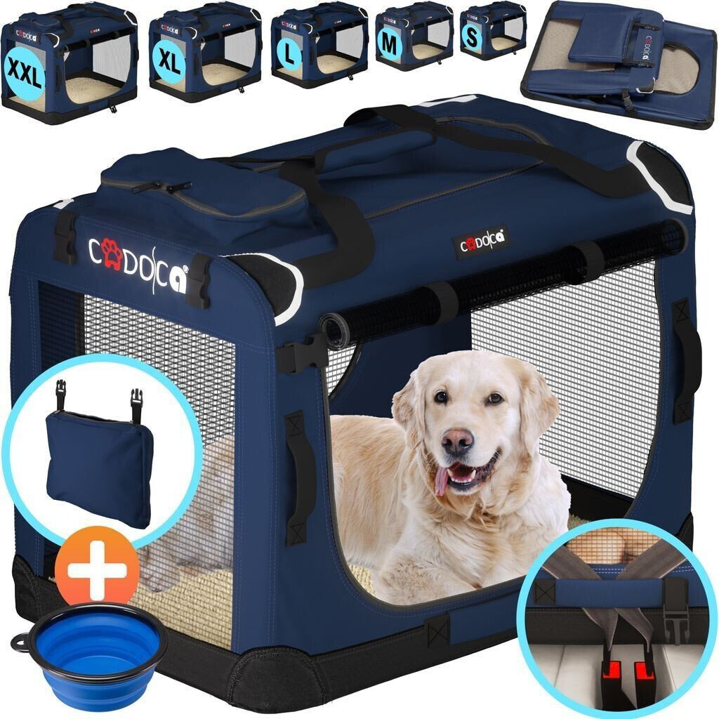 Cadoca Transportbox Foldable XXL Navy