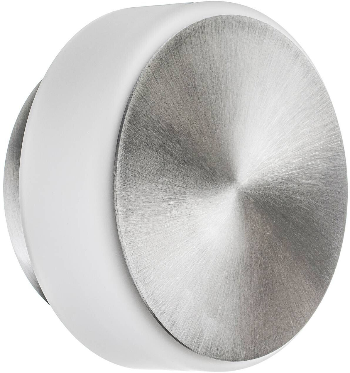 Bankamp Button LED wall light 15.5cm aluminium