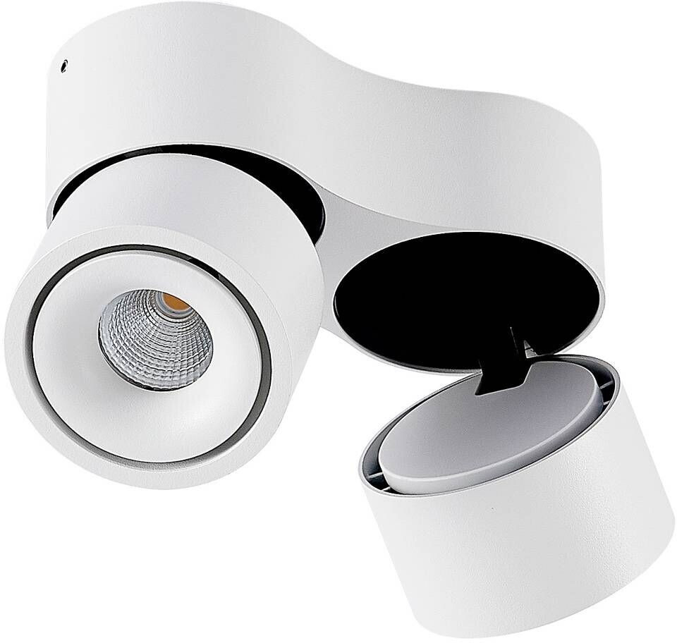Arcchio Rotari LED ceiling spotlight 2-bulb 2x6.1W