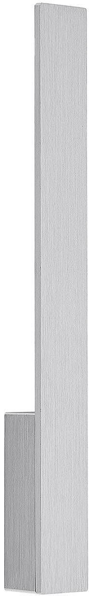 Arcchio Thiago LED wall light, brushed aluminum