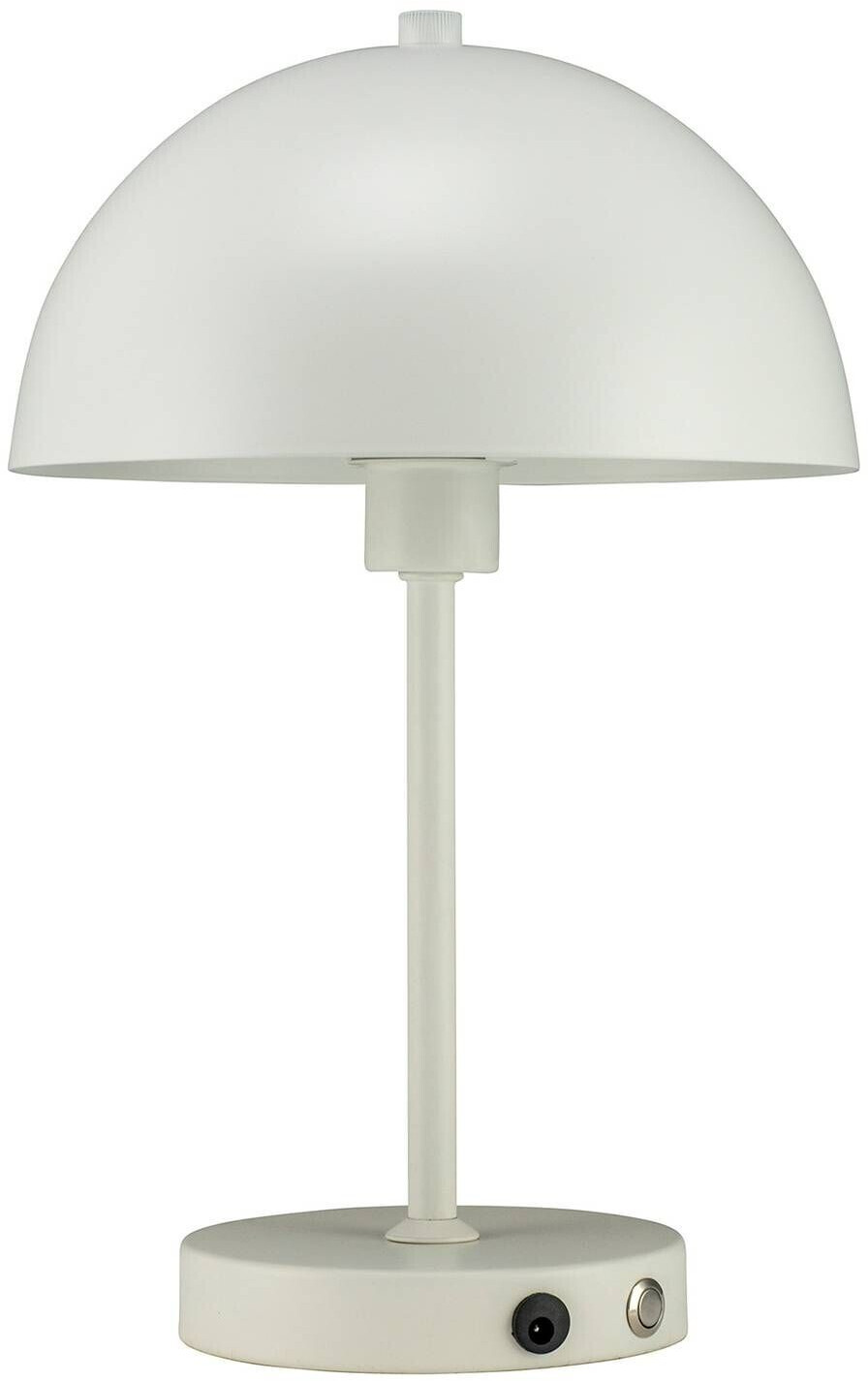 Dyberg Larsen Stockholm battery-powered table lamp, white