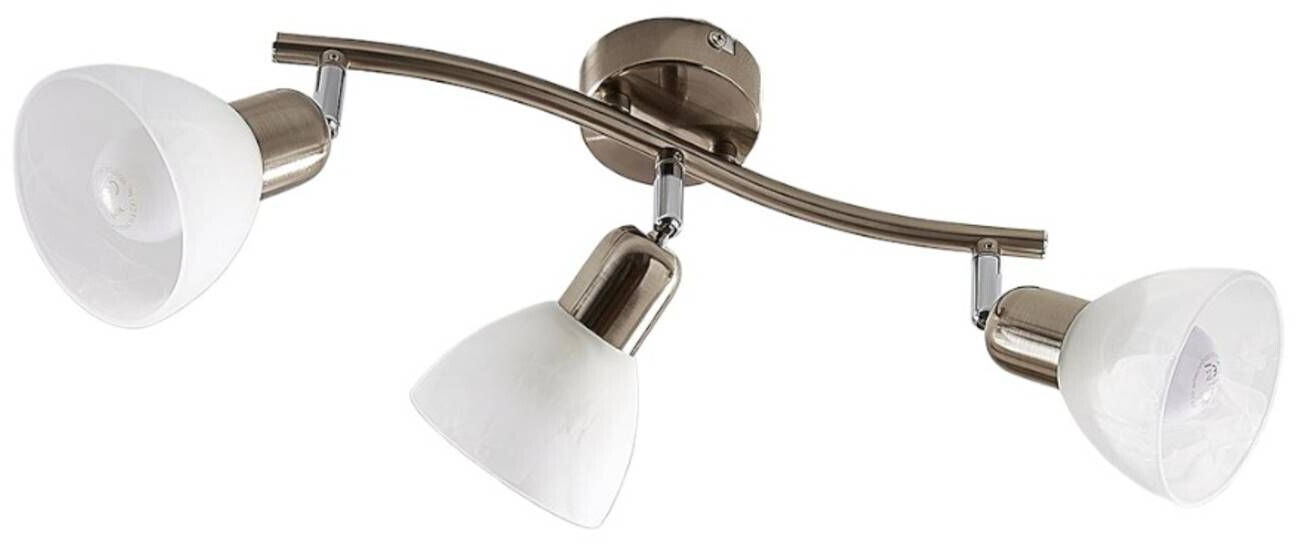 Lindby Paulina ceiling lamp, 3-bulb, elongated
