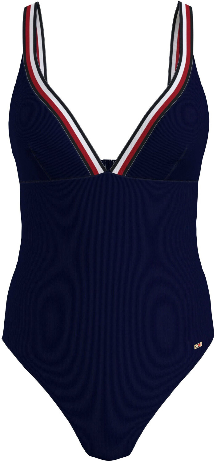 Tommy Hilfiger Triangle One Piece Rp (UW0UW05294) desert sky
