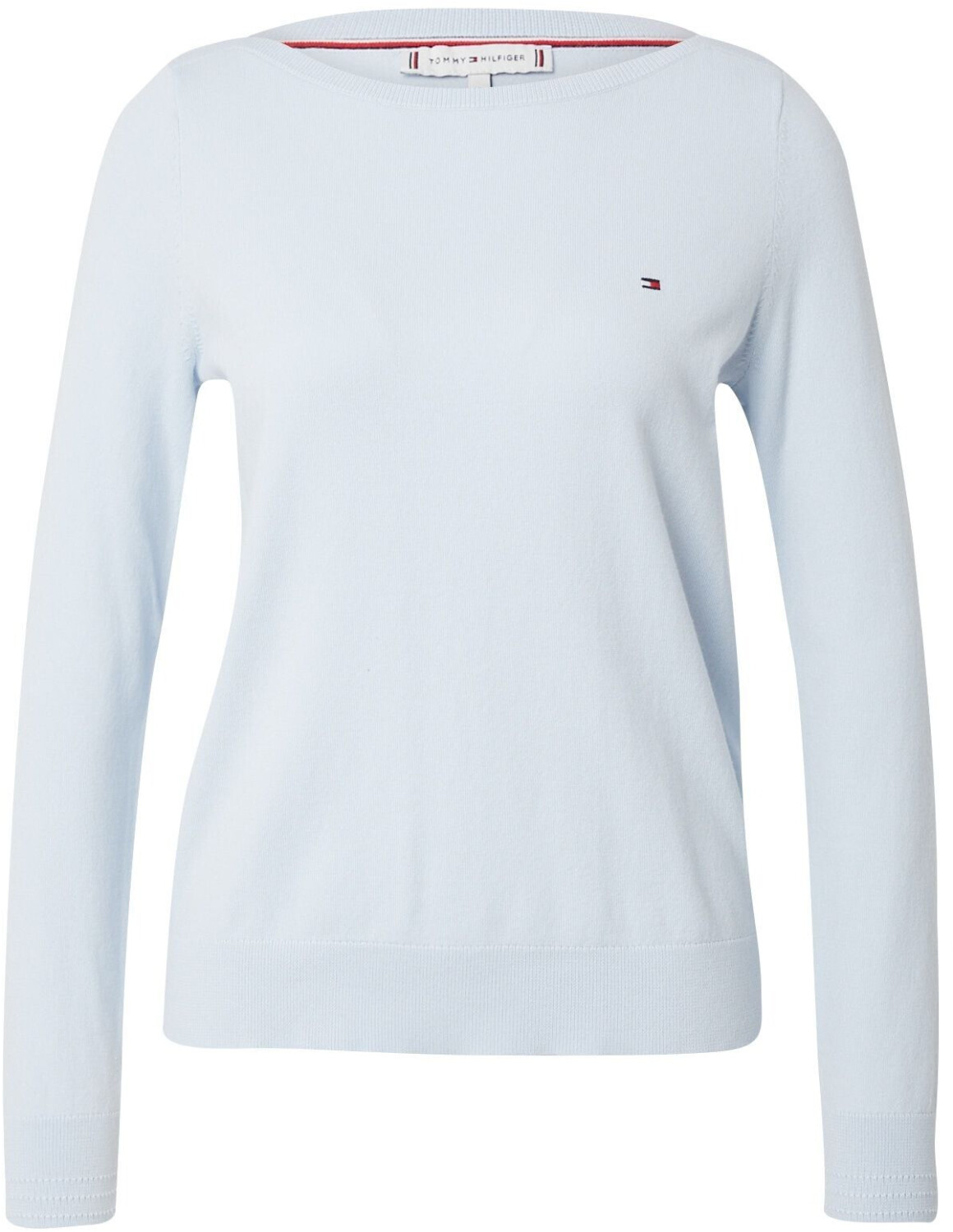 Tommy Hilfiger Boat Neck Jersey Jumper (WW0WW40099) breezy blue