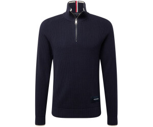 Tommy Hilfiger Rib-Knit Half-Zip Mock Turtleneck Jumper  