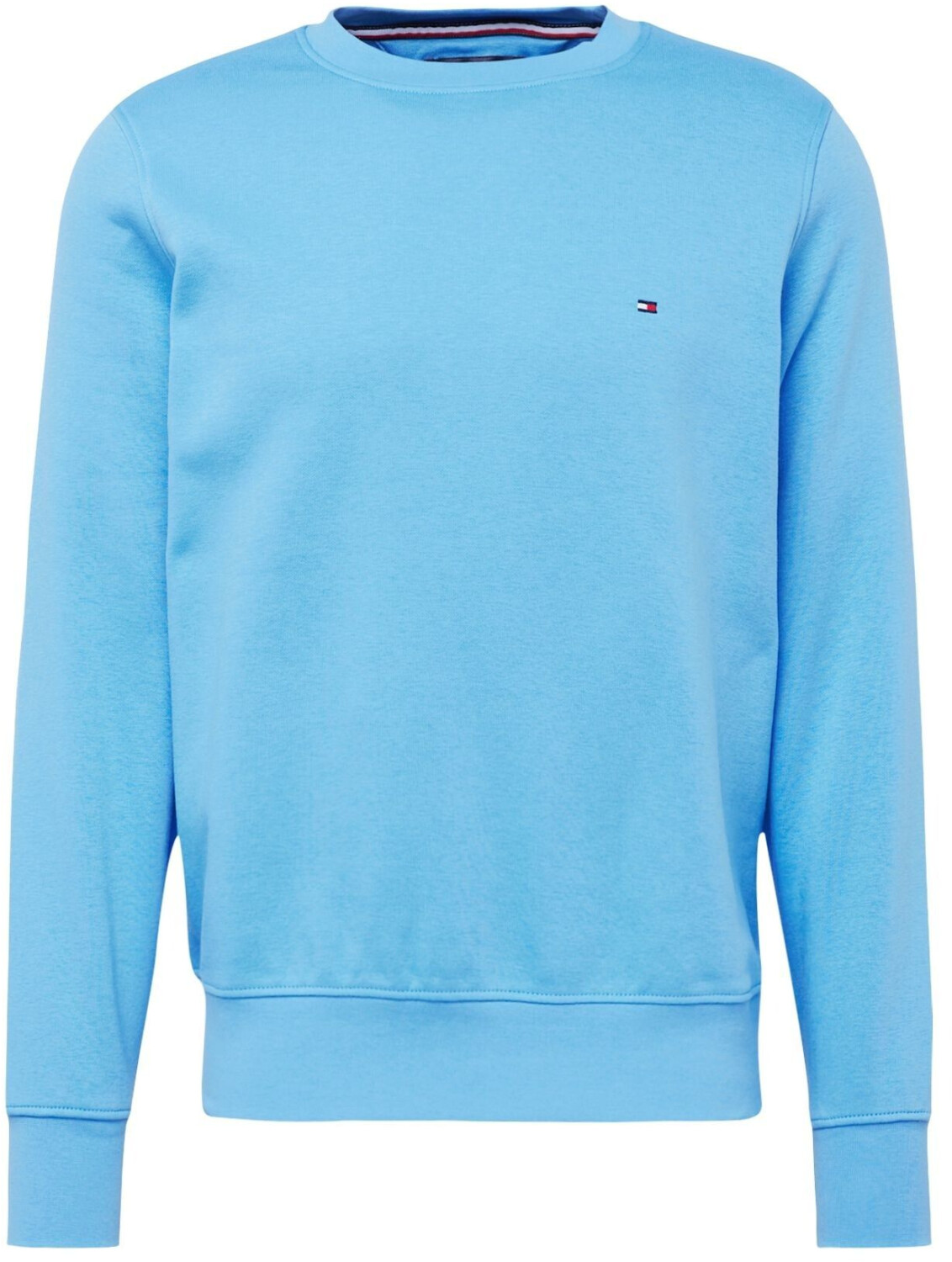 Tommy Hilfiger Flag Embroidery Crew Neck Sweatshirt (MW0MW32735) blue spell
