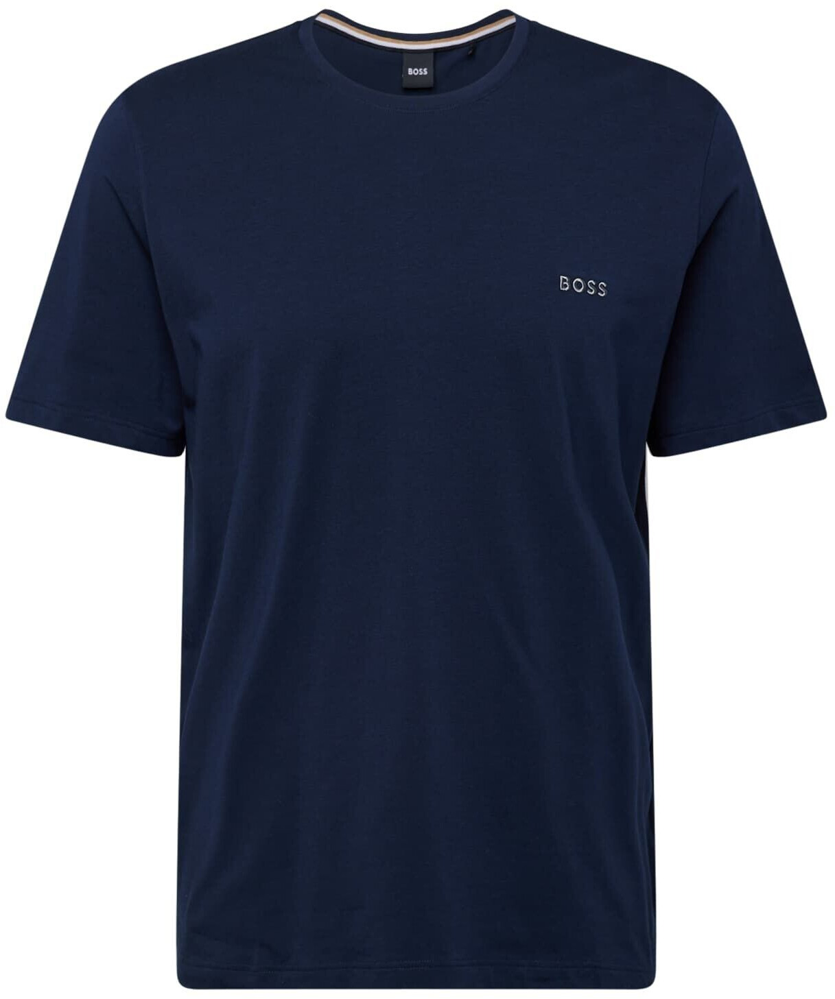 Hugo Boss Regular-fit T-shirt in stretch cotton with logo detail (50515391) dark blue