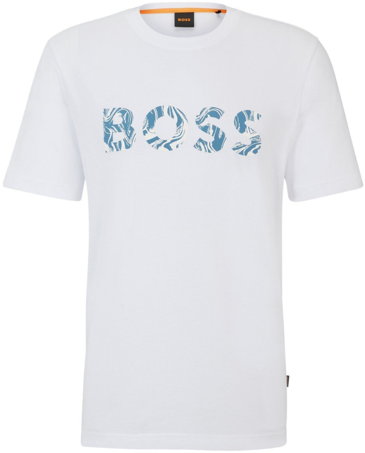 Hugo Boss Cotton jersey T-shirt with logo print (50515997) white