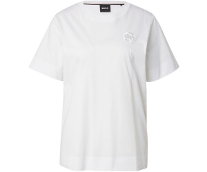 Hugo Boss Top aus merzerisierter Baumwolle mit gesticktem Doppel 
