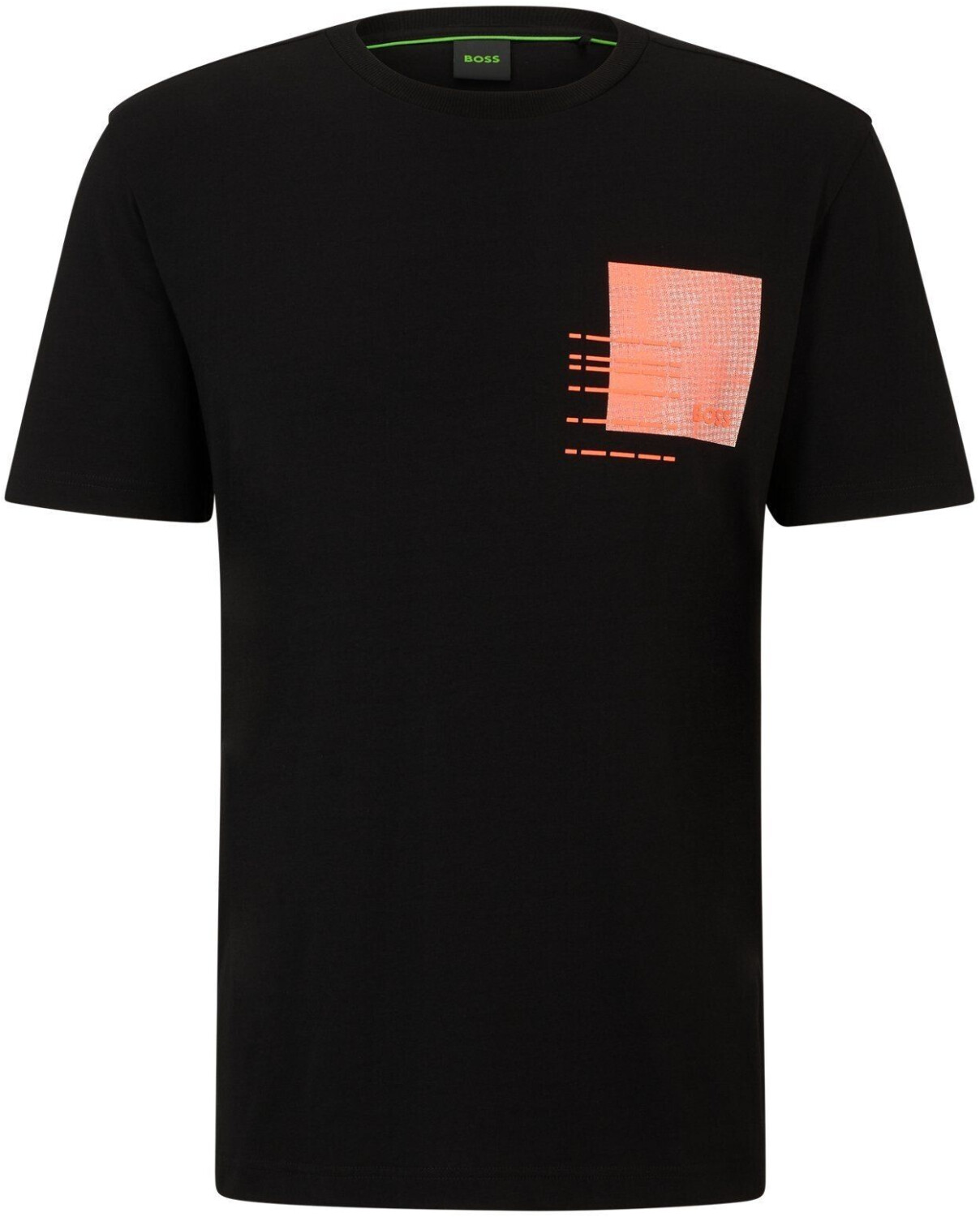 Hugo Boss Regular-fit cotton jersey T-shirt with seasonal artwork (50512990) black