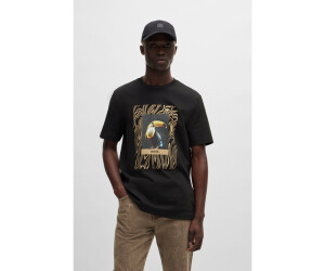 Buy Boss Orange Te Tucan T Shirt Regular Fit 50516012 black yellow from 36.99 Today Best Deals on idealo