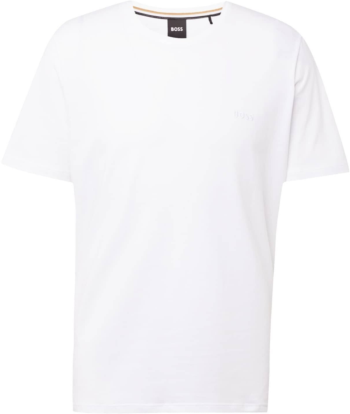 Hugo Boss Regular-fit stretch cotton T-shirt with logo detail (50515391) white