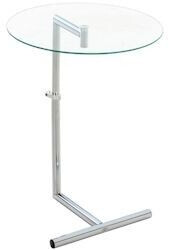 CLP Glass table Safi clear glass 41-64x45 cm (314346)