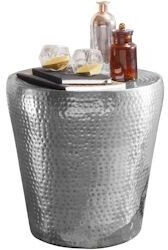 Finebuy Side table decorative table metal storage table side table (SuVa12215_1)