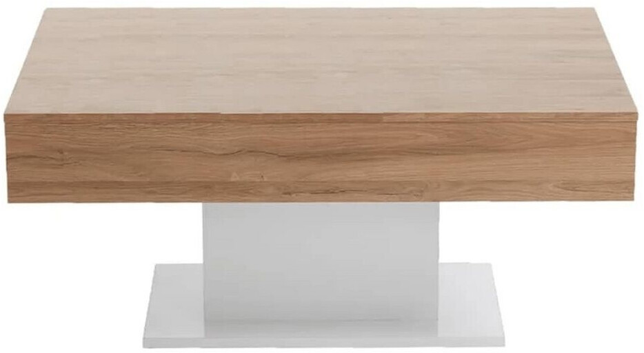 FMD Coffee table antique oak and white (428687)