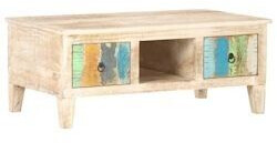 vidaXL Coffee table 100x55x40 cm rough acacia wood (320235)