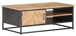 vidaXL Coffee table 90x50x35 cm solid acacia wood (323526)