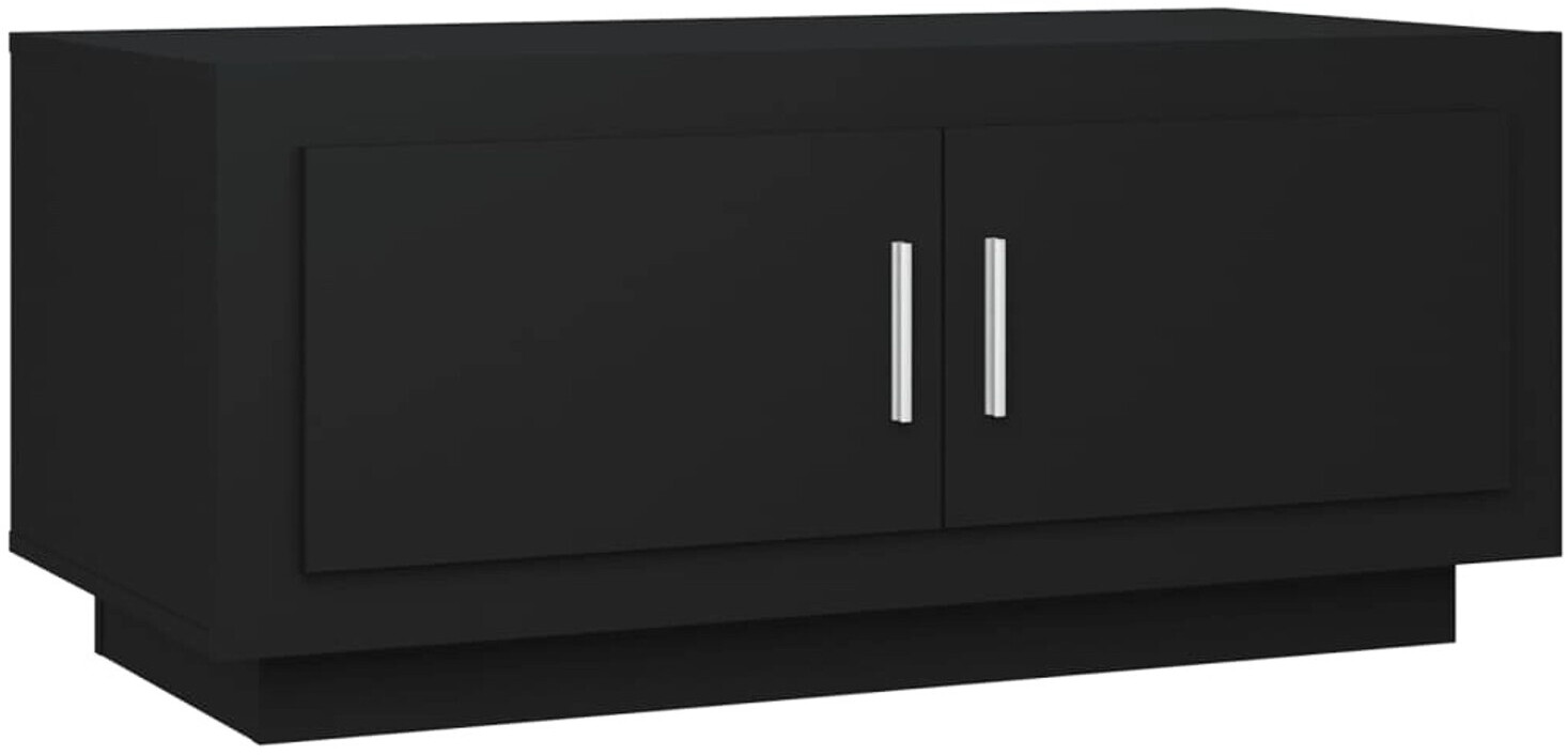 vidaXL Coffee table made of wood V8 102x50x45 cm black (811809)