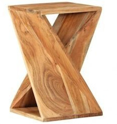 vidaXL Side table solid acacia wood (337996)