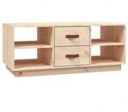 vidaXL Coffee table solid pine wood V9 natural (818270)
