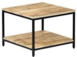 Photos - Coffee Table VidaXL  60x60x45 cm solid mango wood  (247817)
