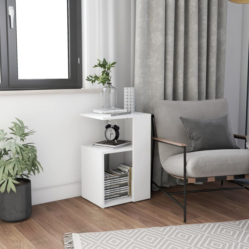 vidaXL Side table Sonoma oak 36x30x56 cm wood material (802996)