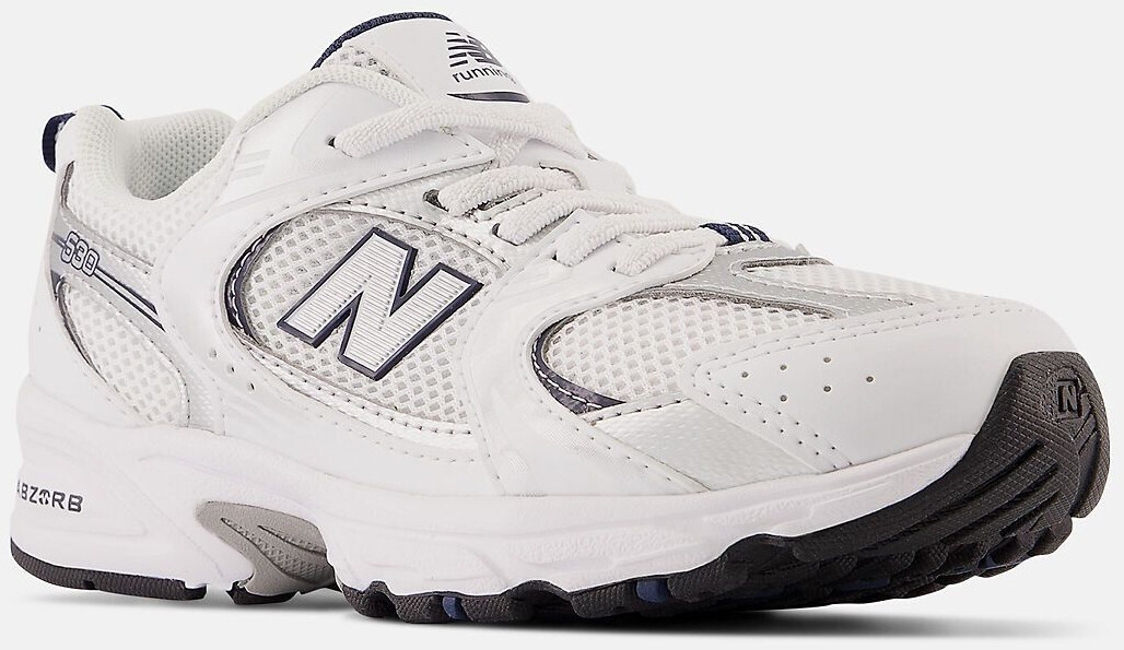 New Balance 530 Bungee Kids PZ530 white natural indigo silver metallic ab 69 99 Preisvergleich bei idealo